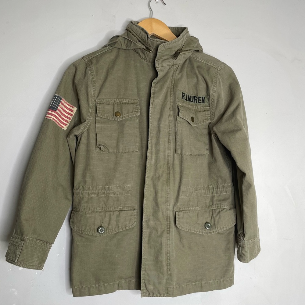 Polo Ralph Lauren Kids Military‎ Field Jacket Medium